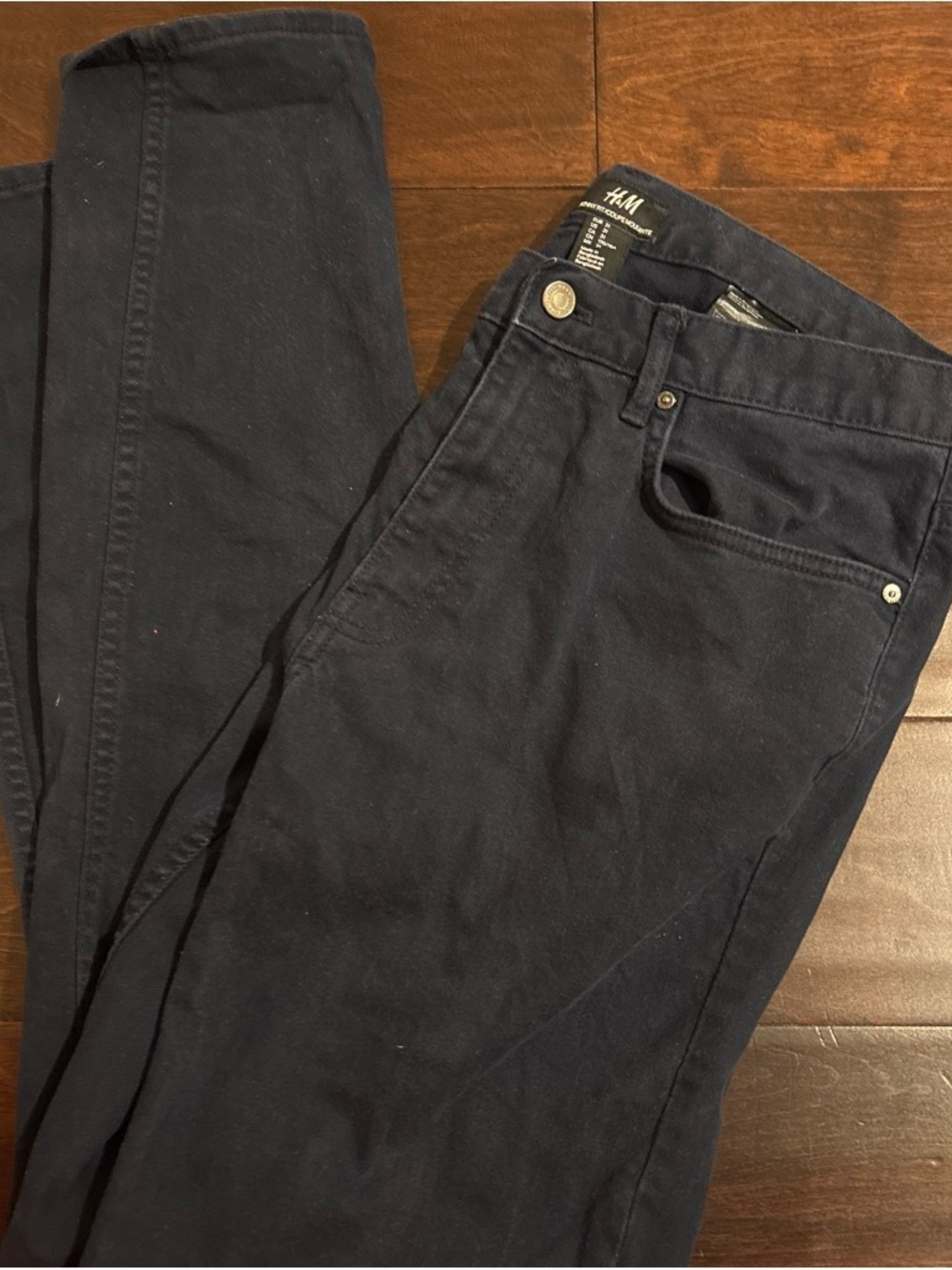 H&M Men’s Dark Navy Skinny Jeans
